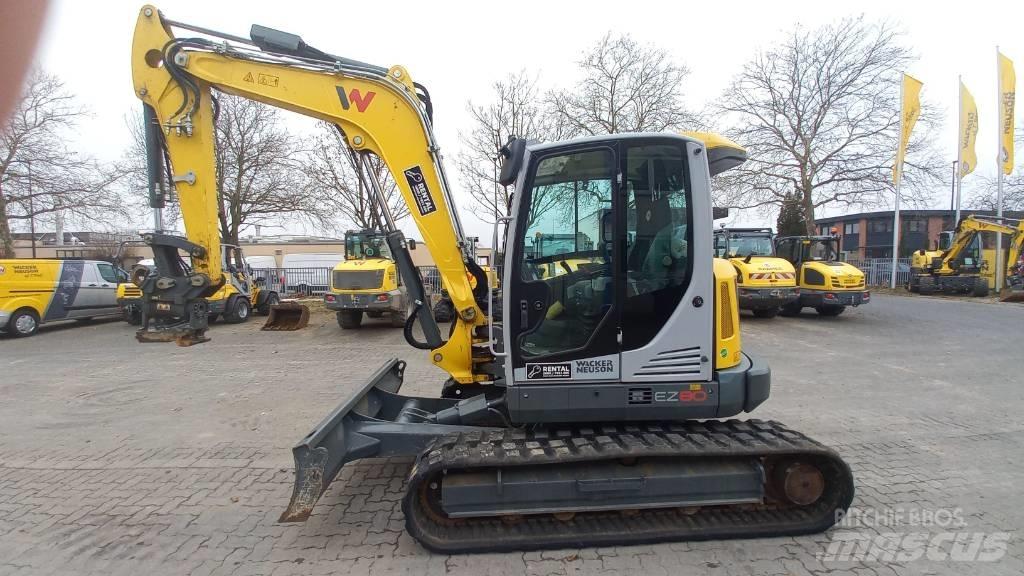 Wacker Neuson EZ80 Pásové rýpadlá