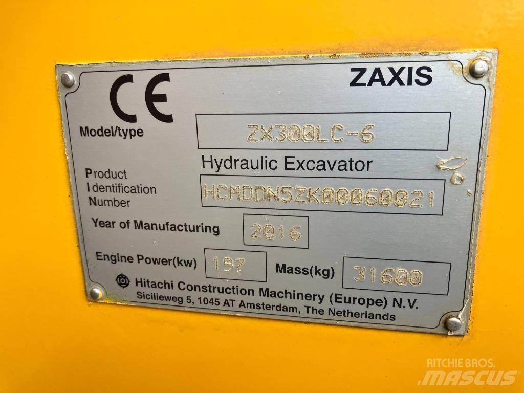 Hitachi ZX300 LC-6 Pásové rýpadlá