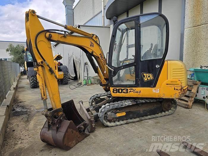 JCB 803PLUS Mini rýpadlá < 7t