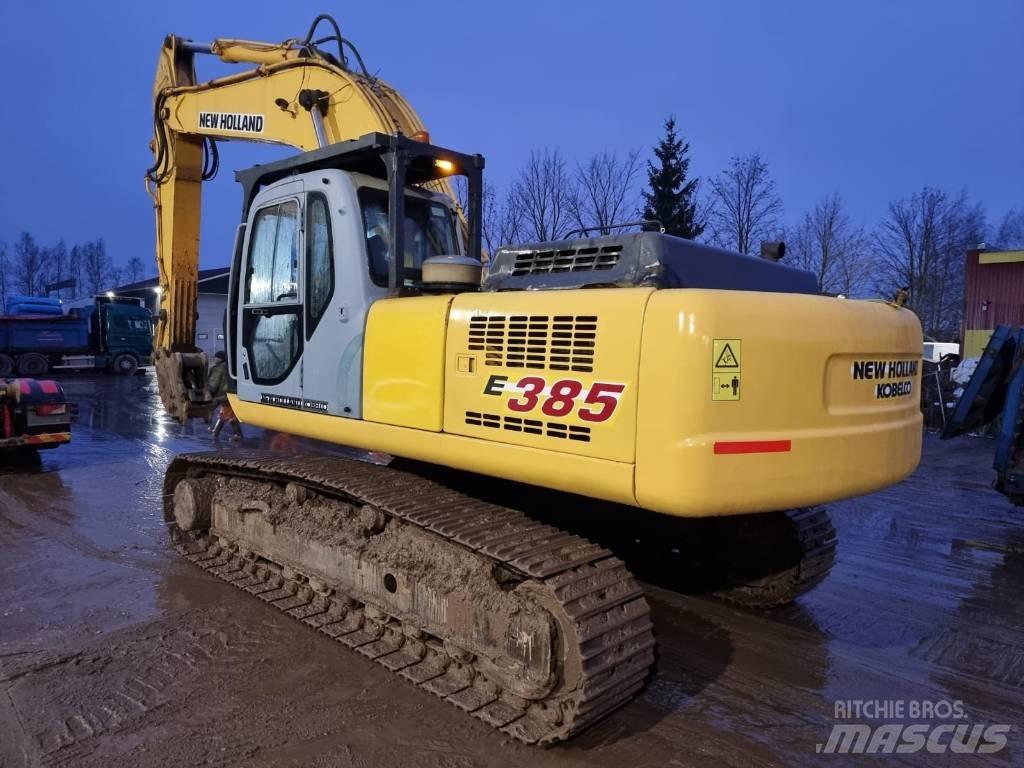 New Holland E 385 Pásové rýpadlá