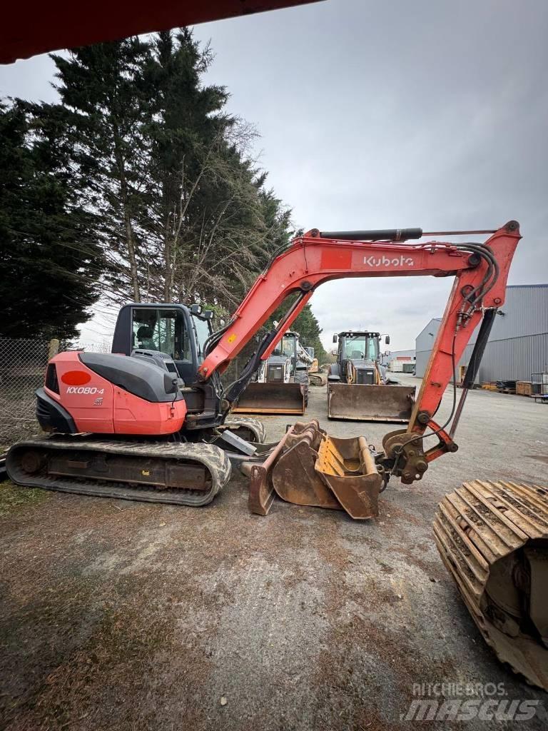 Kubota KX 80-4 A2 Midi rýpadlá 7 t - 12 t