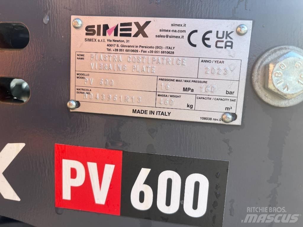 Simex PV600 Ďalšie komponenty