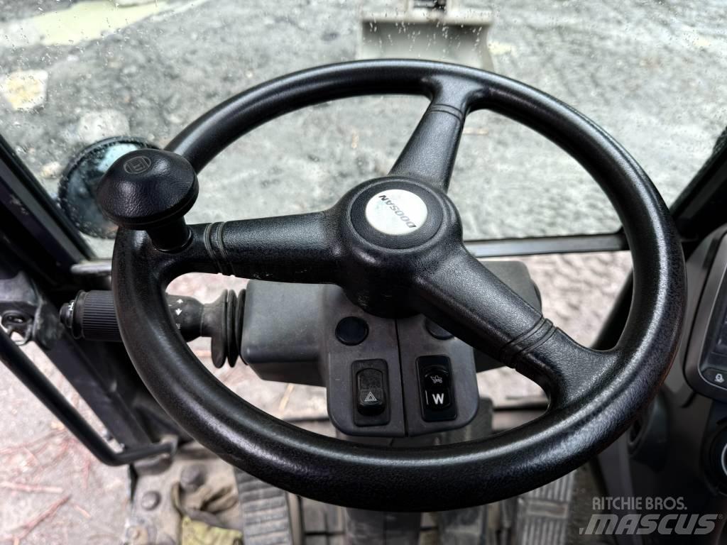 Doosan 140 W Kolesové rýpadlá