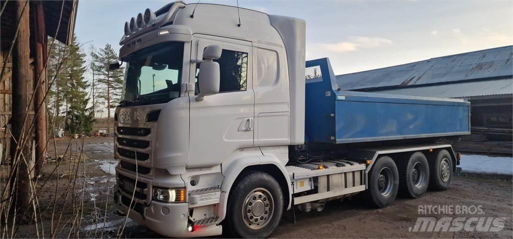 Scania R580 V8 Hákový nosič kontajnerov