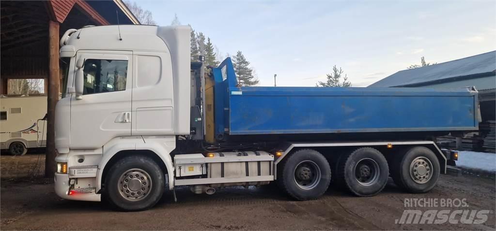 Scania R580 V8 Hákový nosič kontajnerov