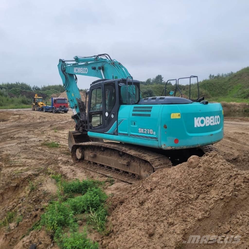 Kobelco SK 210 LC Pásové rýpadlá