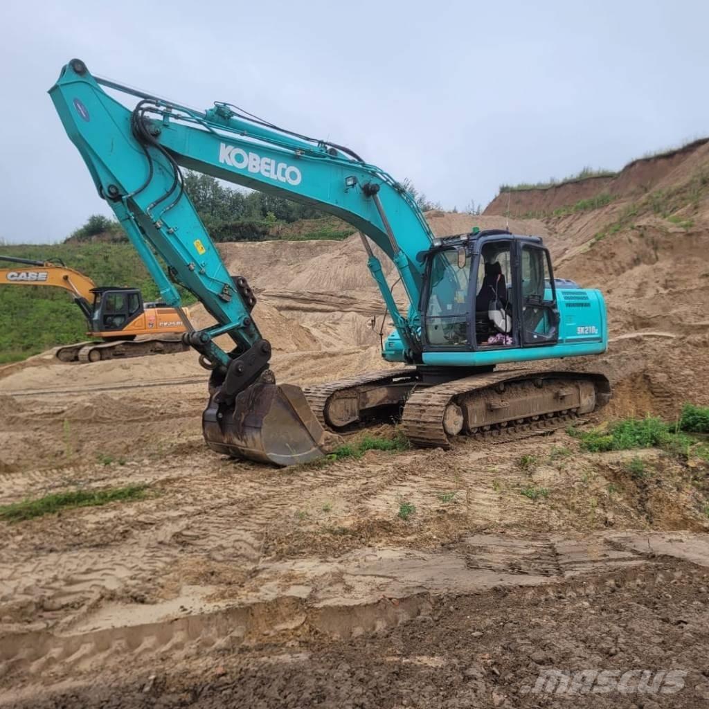 Kobelco SK 210 LC Pásové rýpadlá