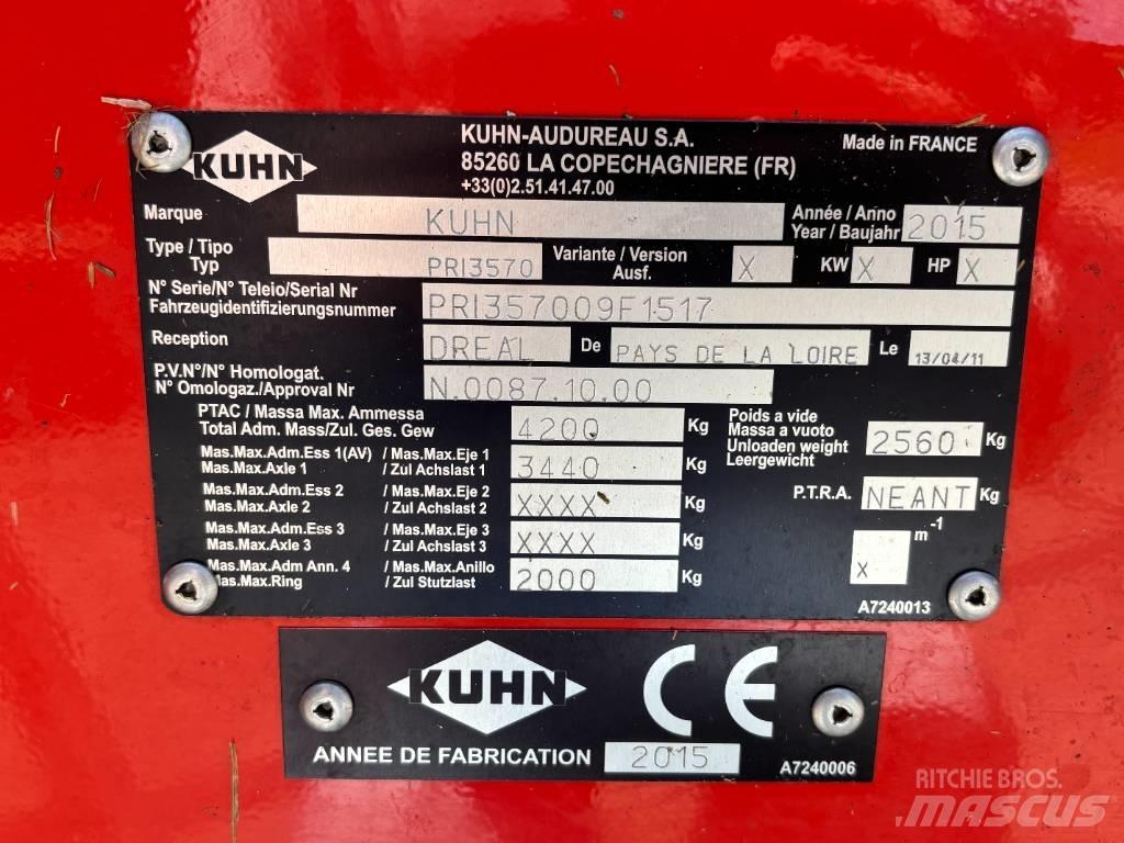 Kuhn Primor 3570 M Kŕmidlá, kŕmne žľaby