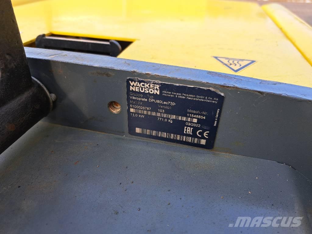 Wacker Neuson DPU 80 Kompaktory