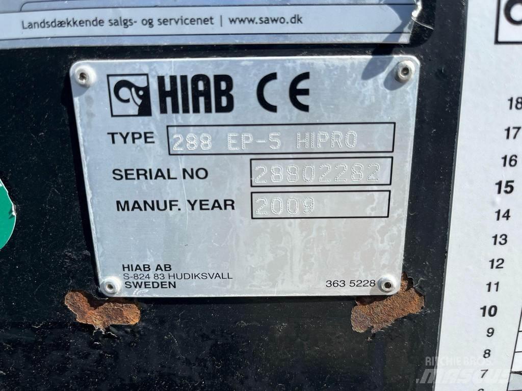Hiab 288EP-5 HIPRO Nakladacie žeriavy