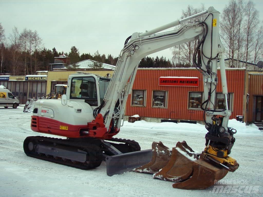 Takeuchi TB 290 Midi rýpadlá 7 t - 12 t