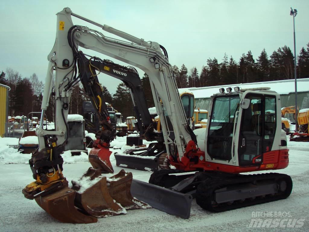 Takeuchi TB 290 Midi rýpadlá 7 t - 12 t