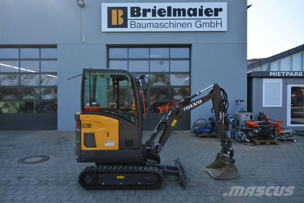Volvo EC 18 E Mini rýpadlá < 7t