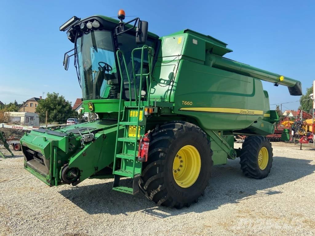 John Deere T 660 Kombinované zberacie stroje