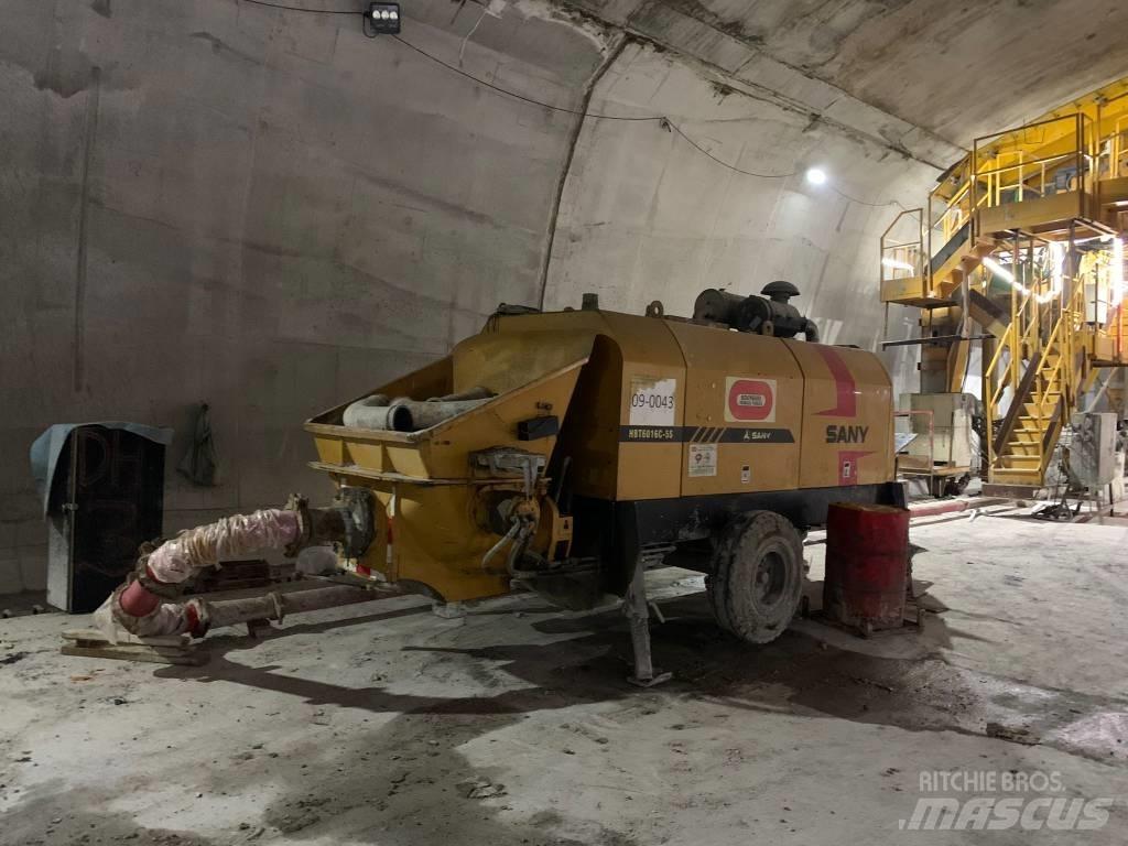 Sany HBT6016C-5S Nákladné autá s čerpadlami betónu