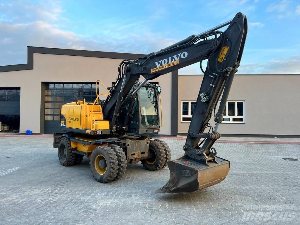 Volvo EW 140 C Kolesové rýpadlá