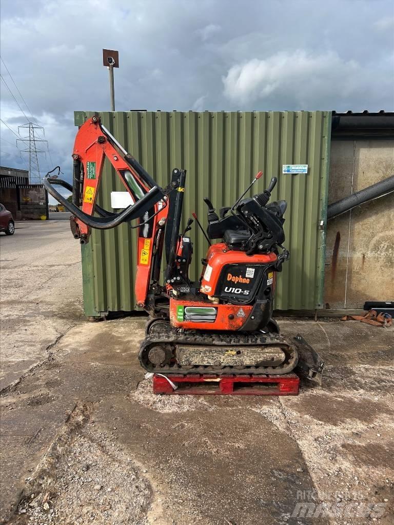 Kubota U 10-5 Mini rýpadlá < 7t