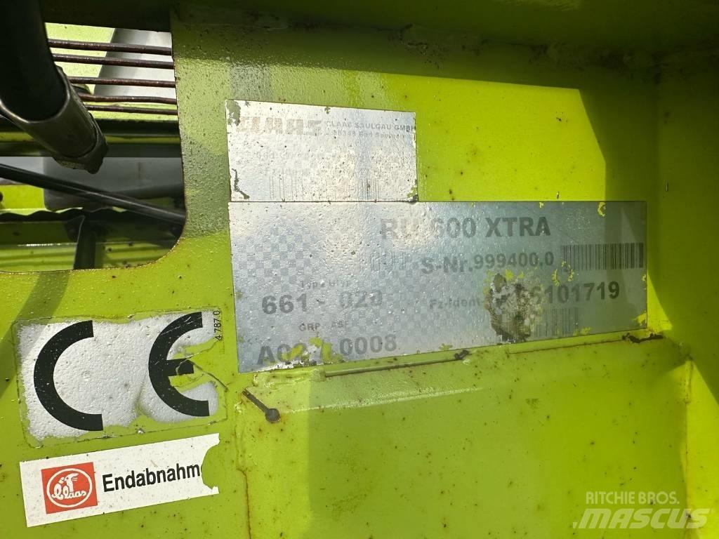 CLAAS RU 600 Xtra Kombajnove hlavice
