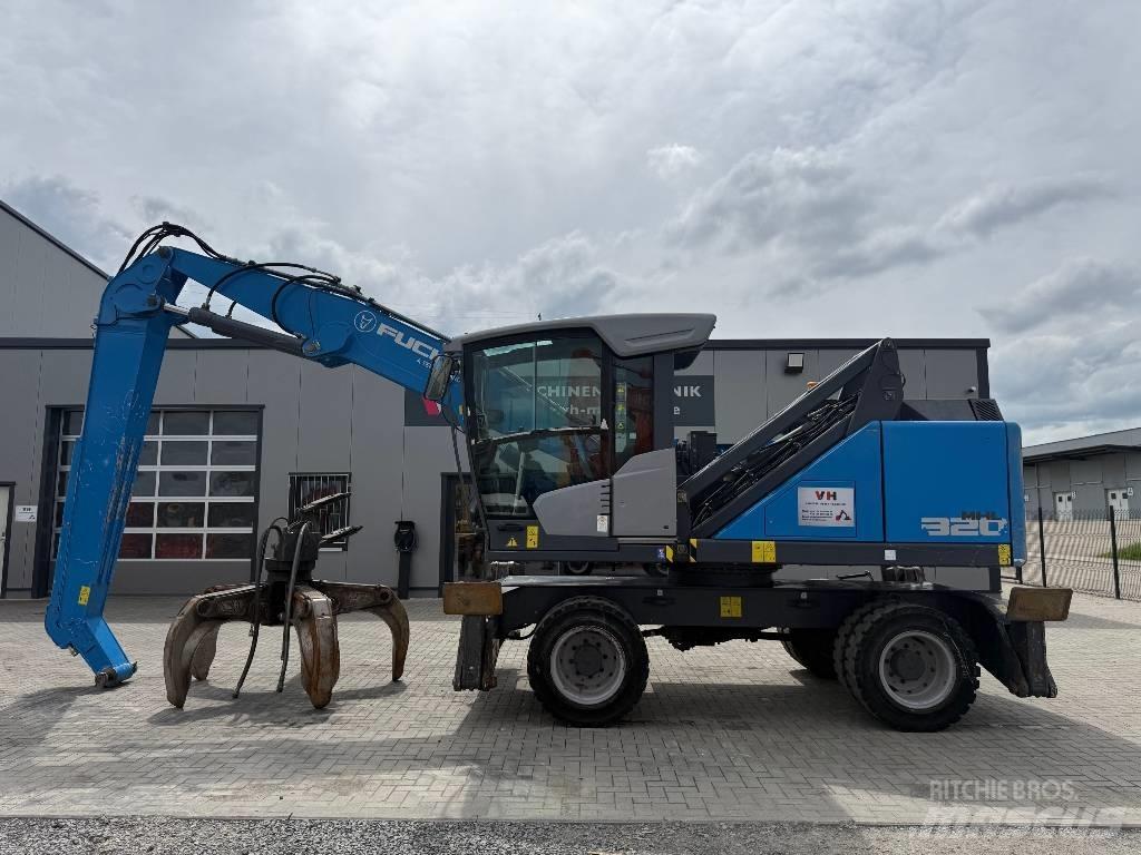 Fuchs MHL 320 Stroje pre manipuláciu s odpadom