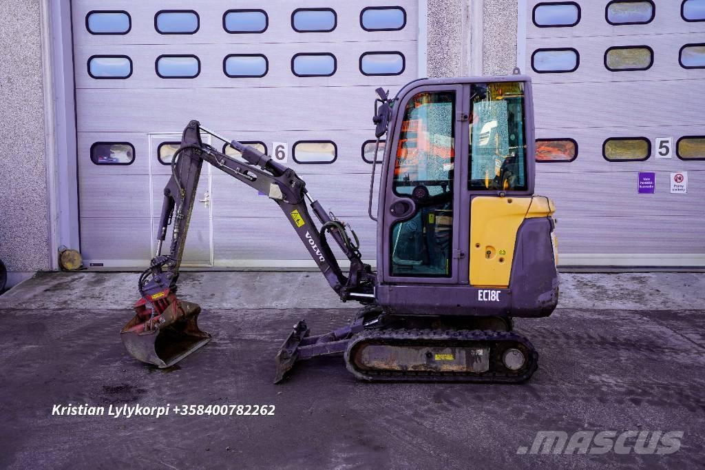 Volvo EC18C Mini rýpadlá < 7t