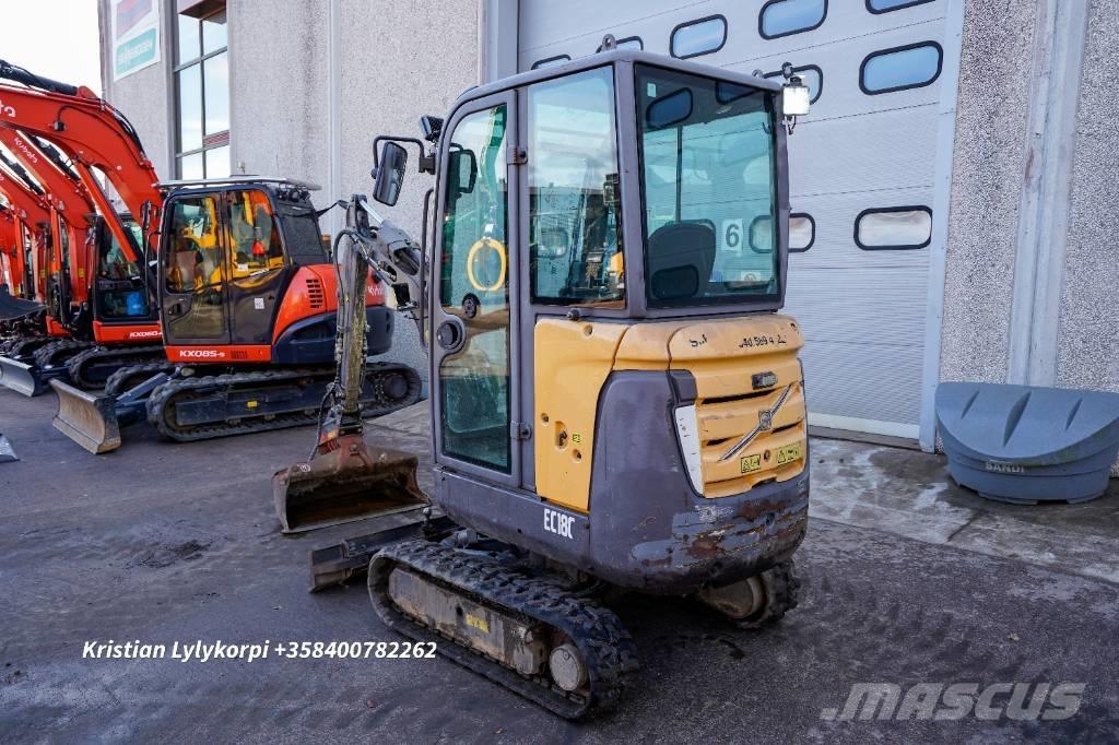 Volvo EC18C Mini rýpadlá < 7t