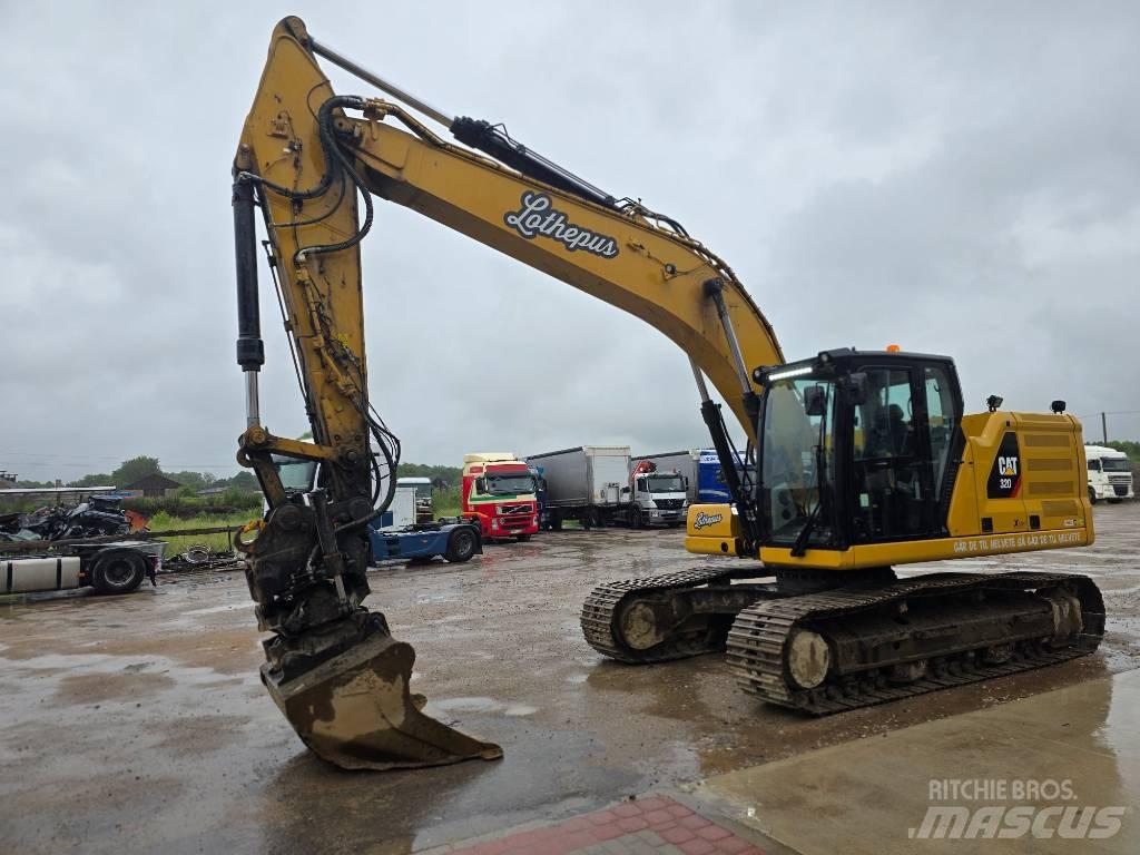 CAT 320 Pásové rýpadlá