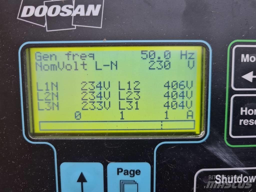 Doosan G 150 Naftové generátory