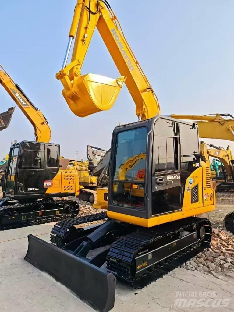 Komatsu 70-8 Pásové rýpadlá