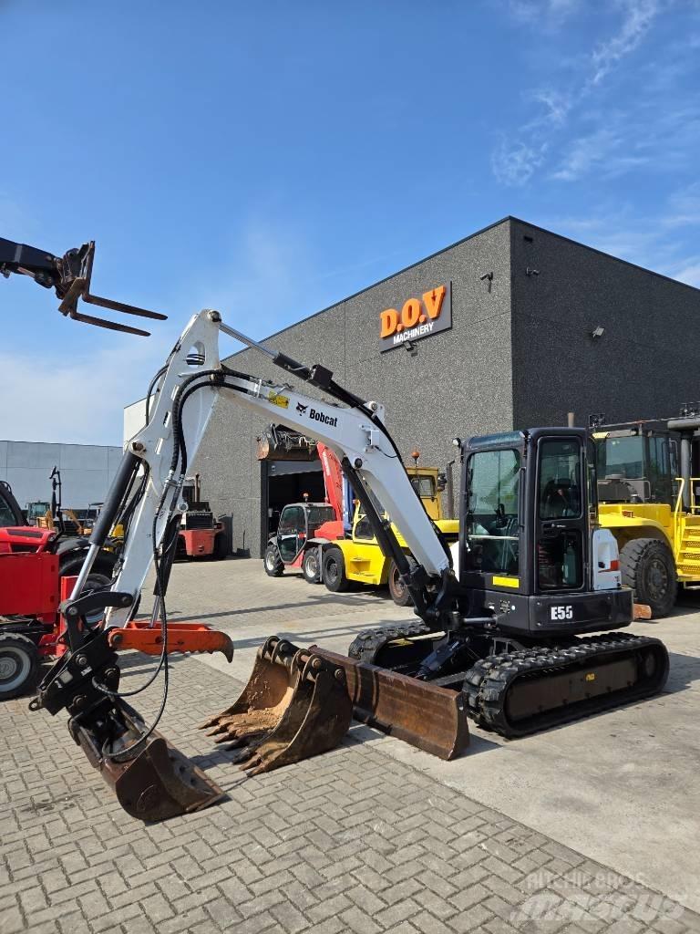 Bobcat E 55 Mini rýpadlá < 7t