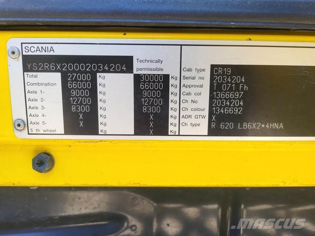 Scania R620 6X2*4 Sklápače