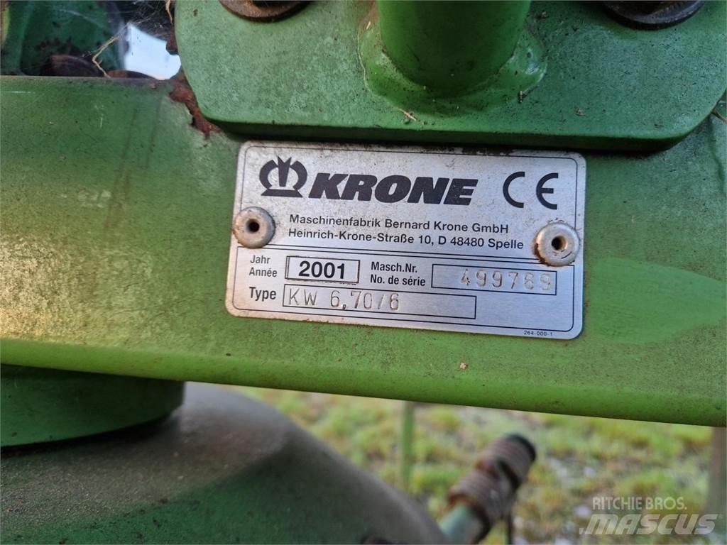 Krone KW 6.70/6 Obracače a zhrabovače sena