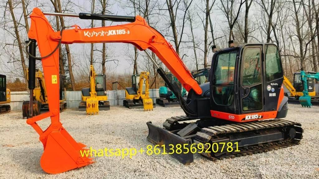 Kubota KX 185 Midi rýpadlá 7 t - 12 t