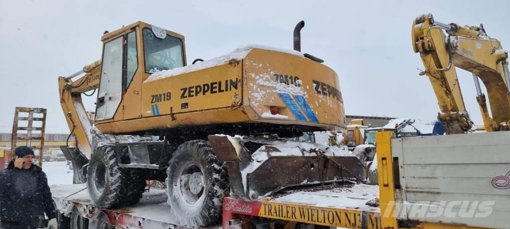 CAT Zeppelin ZM 19 Kolesové rýpadlá