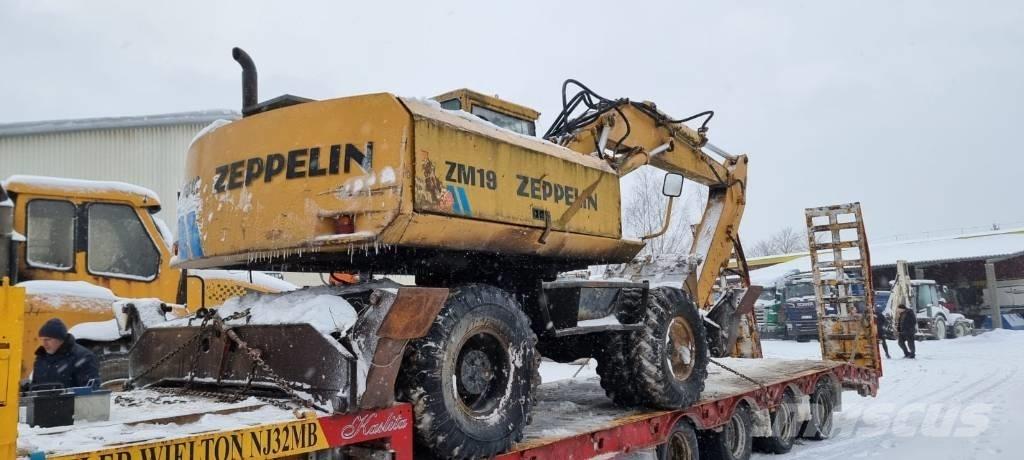 CAT Zeppelin ZM 19 Kolesové rýpadlá