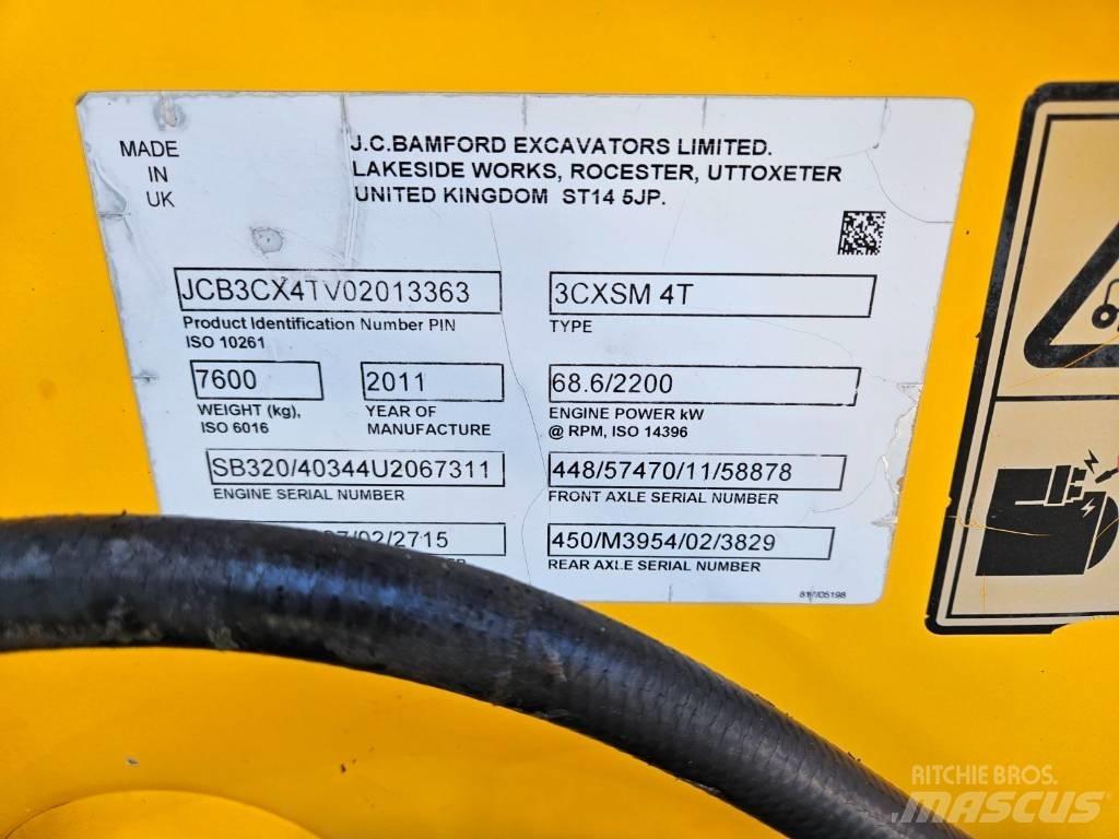 JCB 3 CX Rýpadlo-nakladače