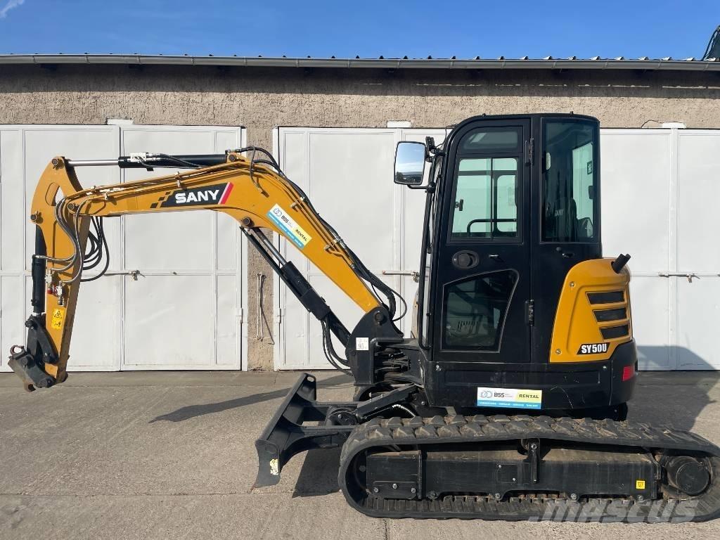 Sany SY 50 U Mini rýpadlá < 7t
