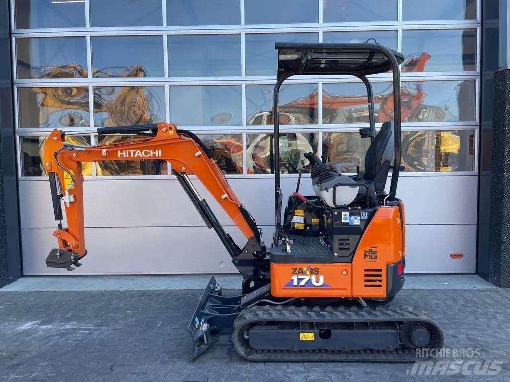 Hitachi ZX17U Mini rýpadlá < 7t