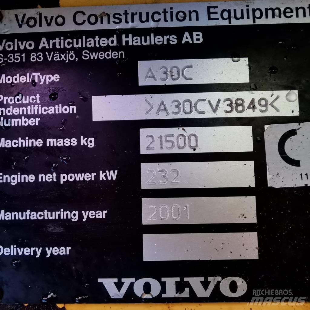 Volvo A 30 C Dumper Kĺbové nákladné autá
