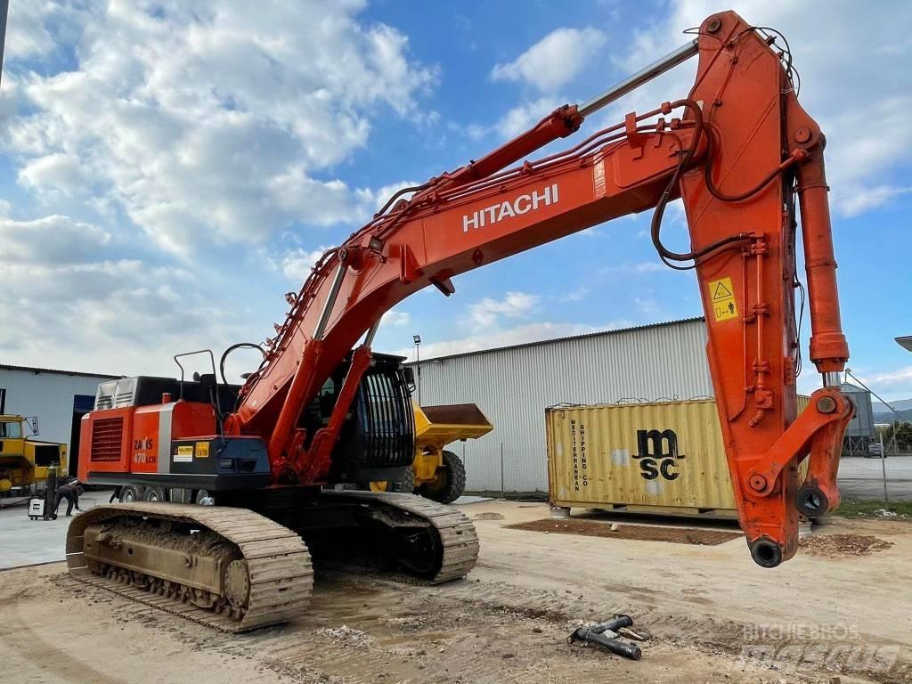 Hitachi ZX470LCH-3 Pásové rýpadlá