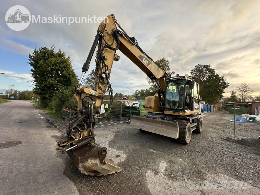 CAT M 317 Kolesové rýpadlá