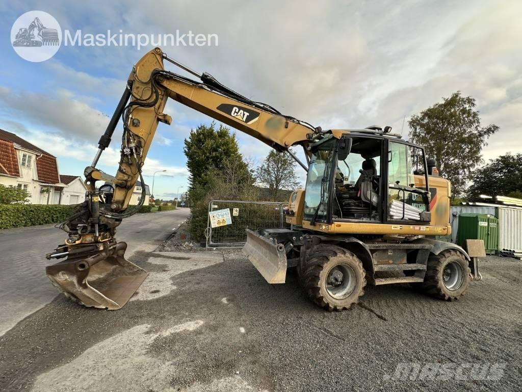 CAT M 317 Kolesové rýpadlá