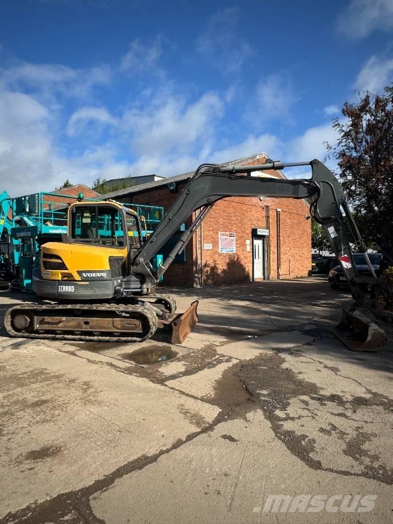 Volvo ECR 88 D Midi rýpadlá 7 t - 12 t