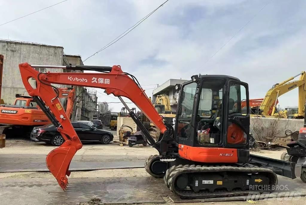 Kubota KX 163 Pásové rýpadlá