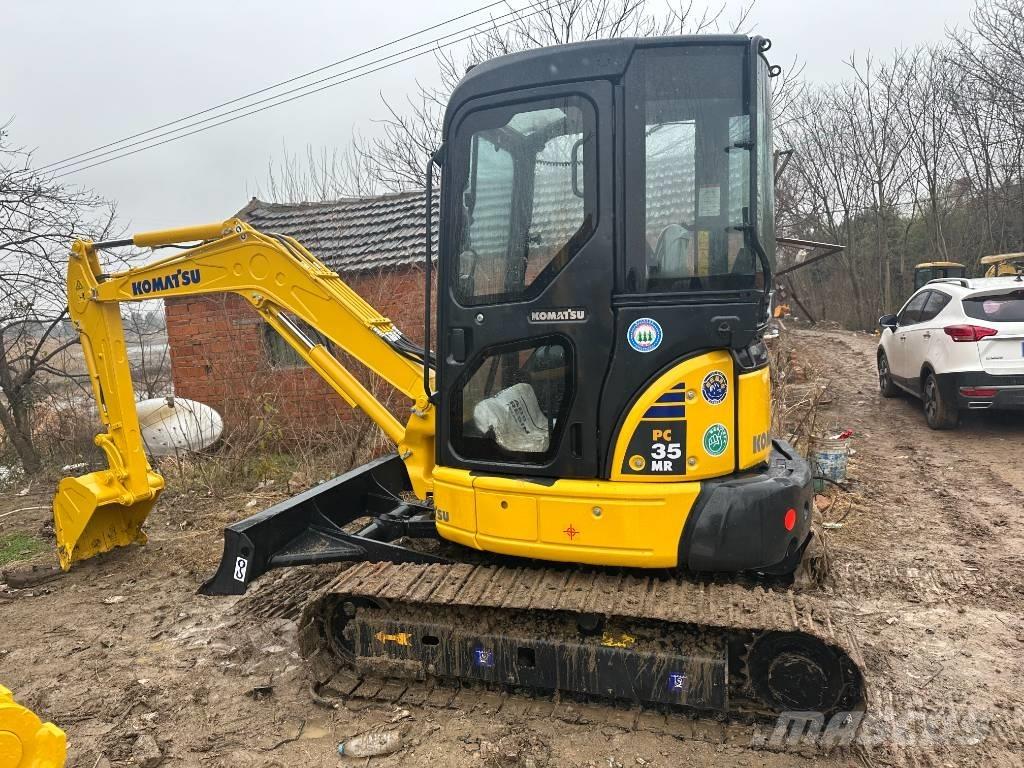 Komatsu PC 35 MR Pásové rýpadlá