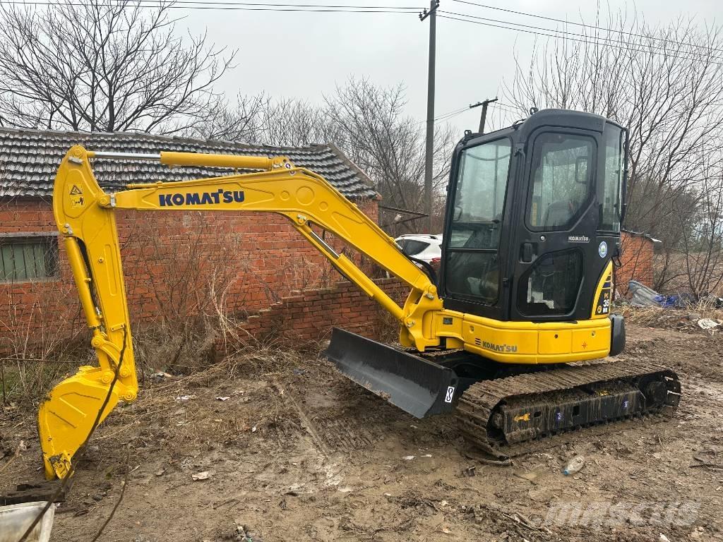 Komatsu PC 35 MR Pásové rýpadlá