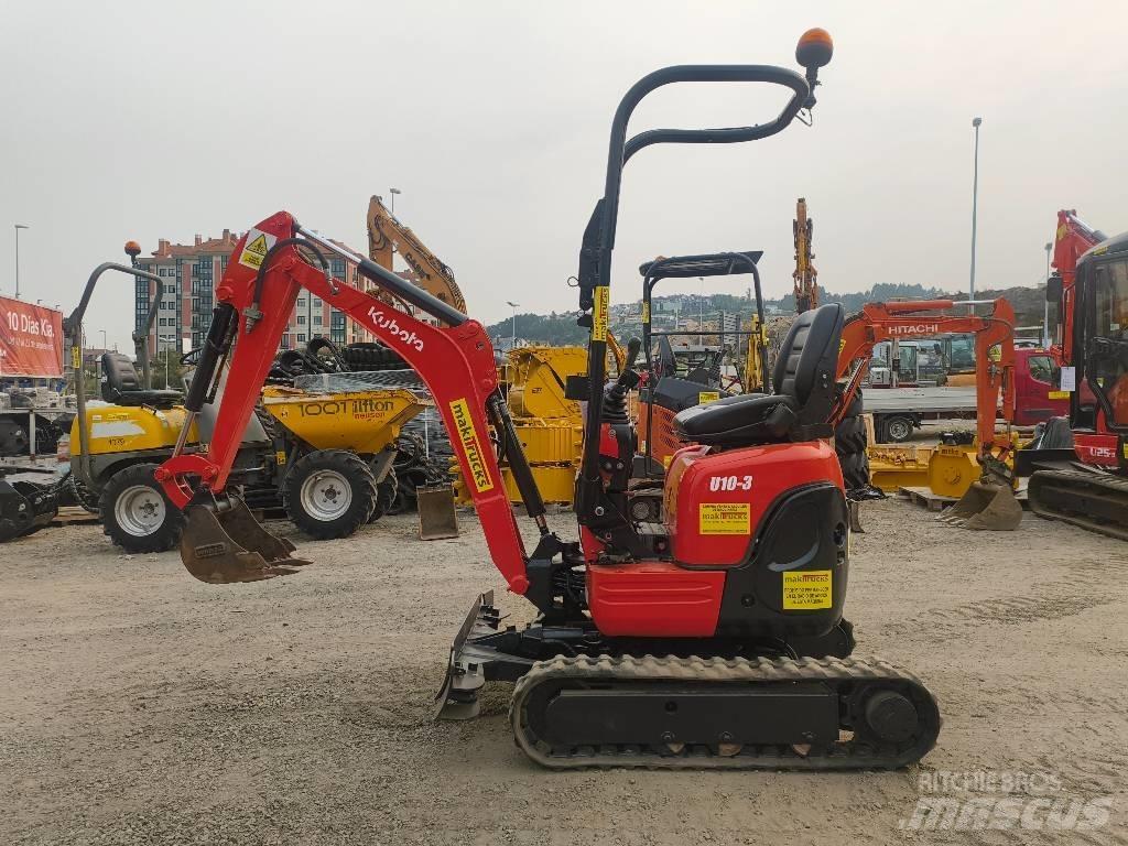 Kubota U 10-3 Mini rýpadlá < 7t