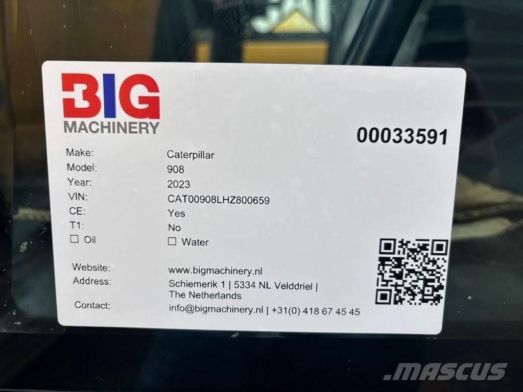 CAT 908 Kolesové nakladače