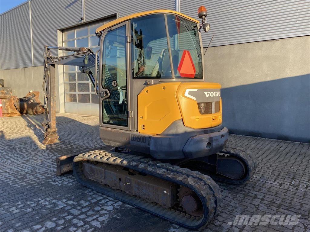 Volvo ECR50 Kolesové rýpadlá