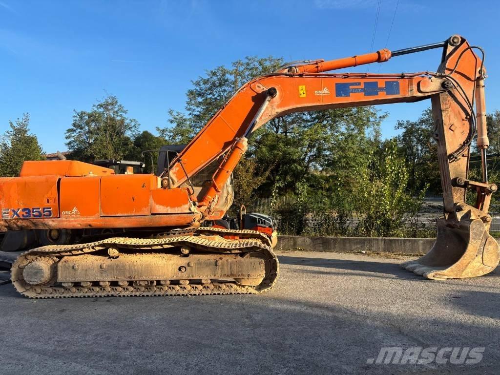 Hitachi EX 355 Pásové rýpadlá