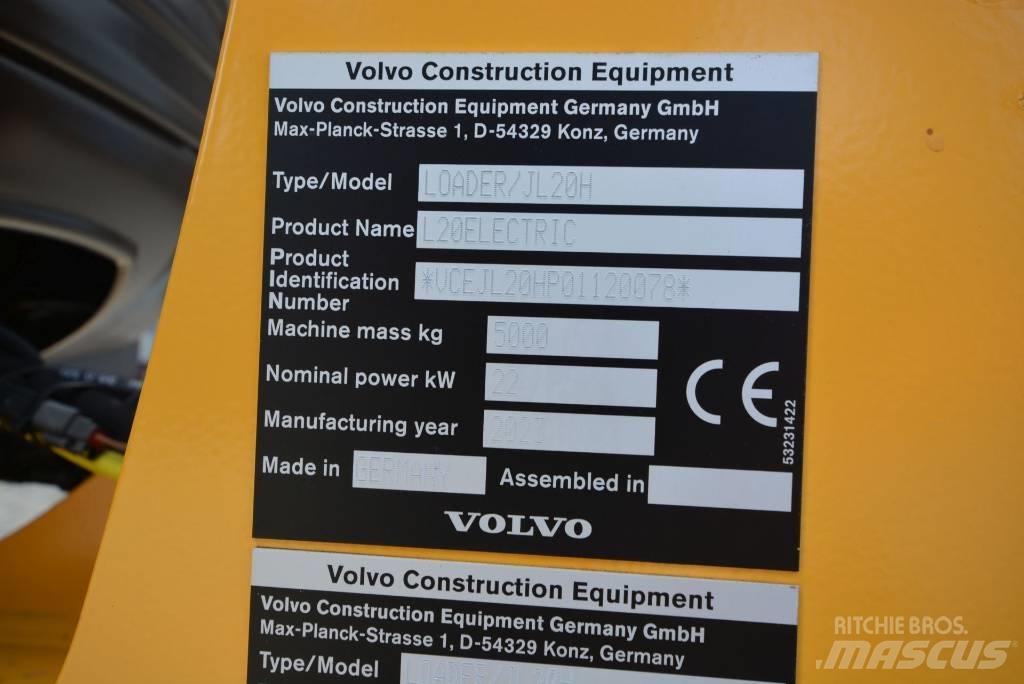 Volvo L 20 electric Kolesové nakladače